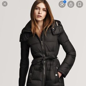 burberry womens puffer coat